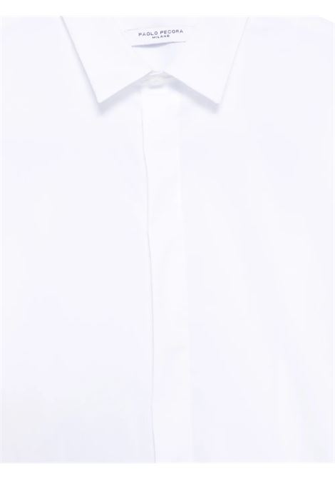 Camicia con ricamo PAOLO PECORA KIDS | PP3885BIANCO